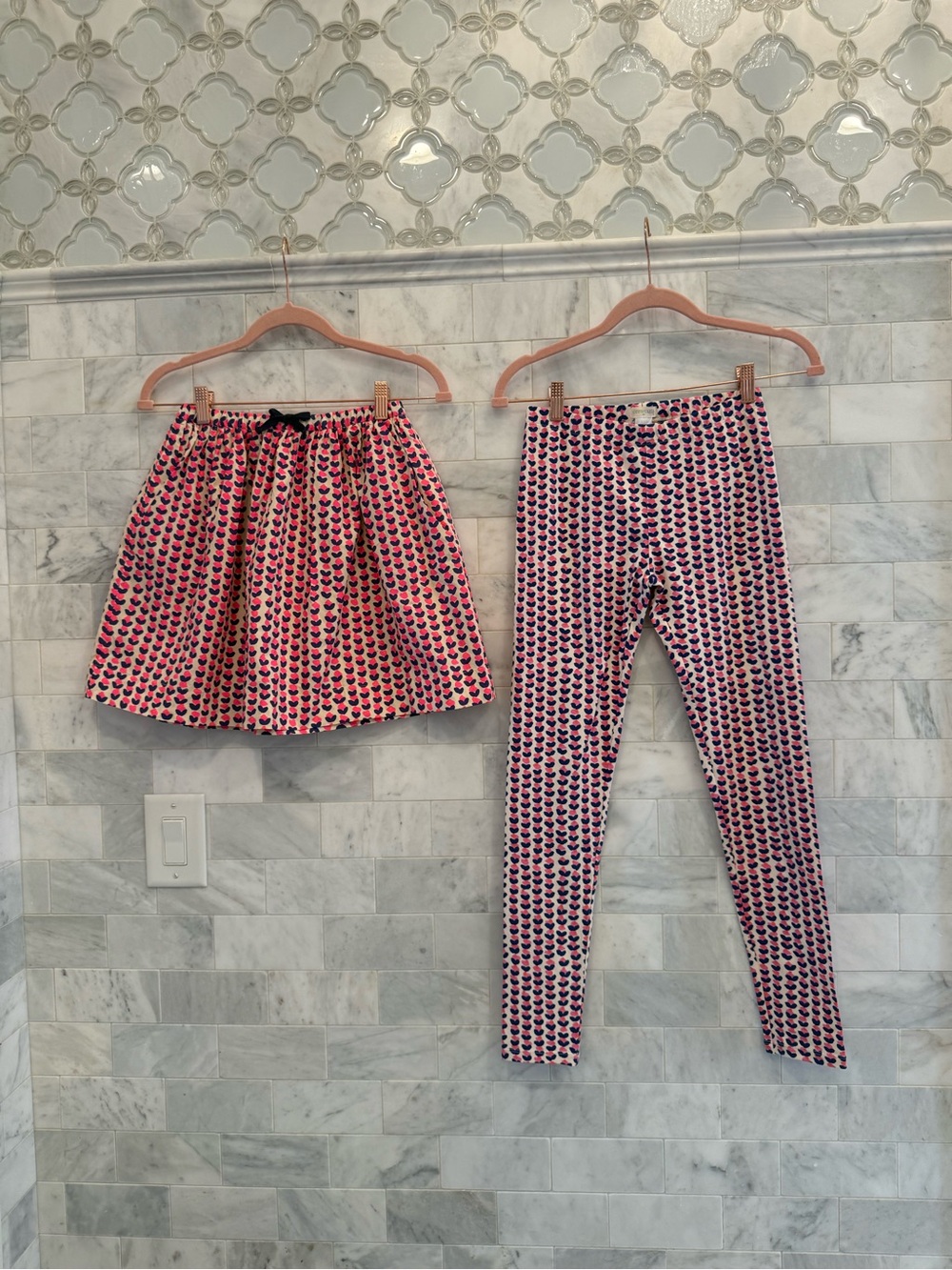 NWT Crewcuts matching set (leggings & skirt)